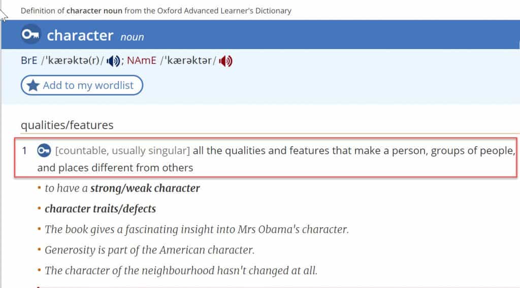 character role差別:character 英文說明