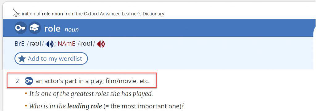 character role差別:role 英文說明